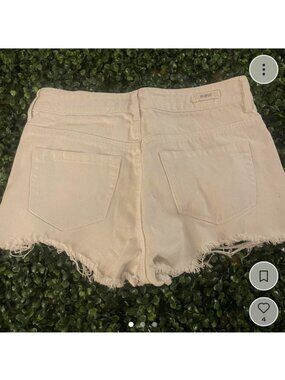 Womens white  brand denim cutoff shorts